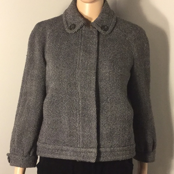 J. Crew Jackets & Coats J Crew Gray Woolblend Lined Jacket W